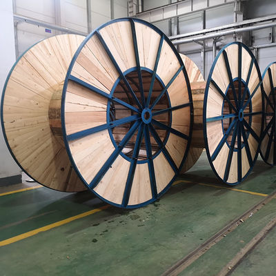 Buon prezzo Casalinghi tamburi di cavi in legno 4 vie grandi bobine di cavi elettrici in legno in linea