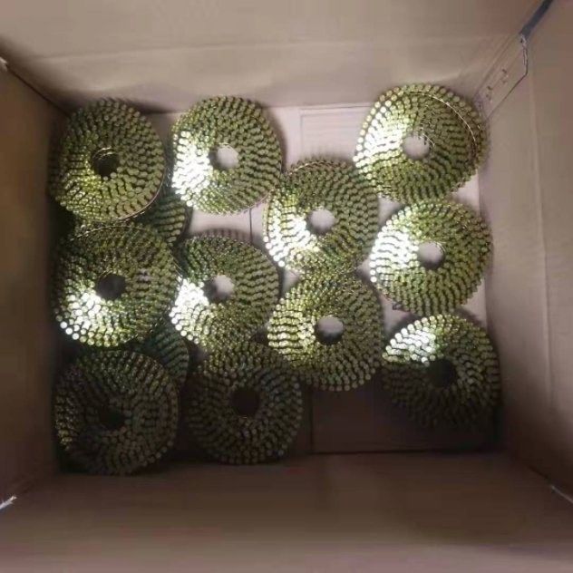 ANSI Standard Pallet Nails di legno Ring Shank Coil Pallet Nails per Epal Pallets