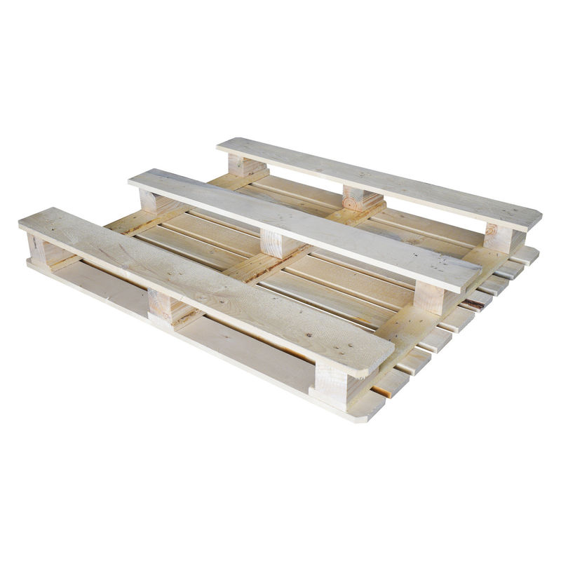 Pallet di legno fumigato a quattro lati Pallet di legno europeo Dimensione 1200 * 800 * 144