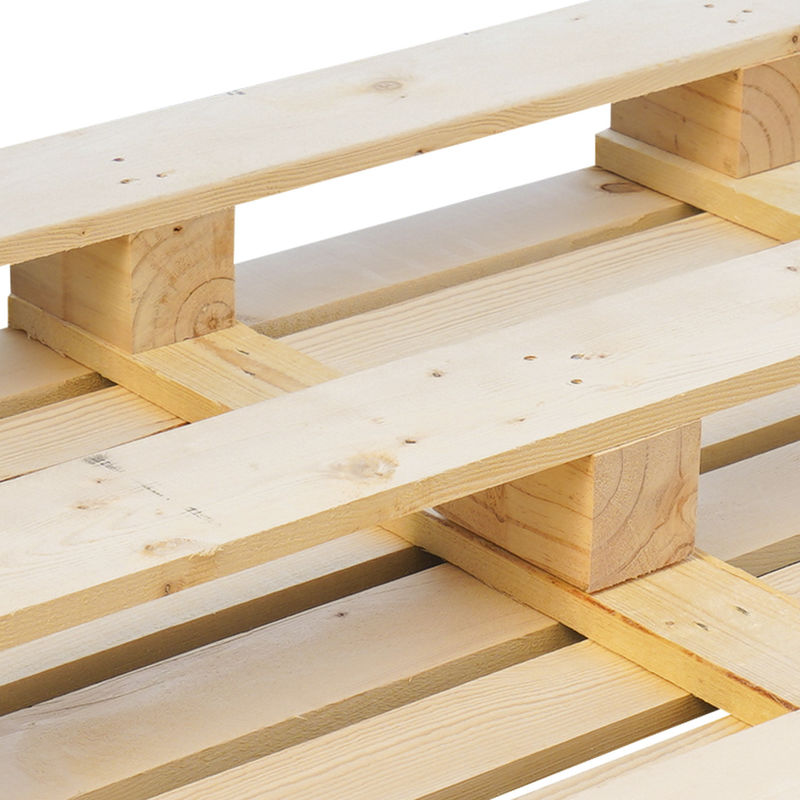 Paletti di legno trattati termicamente, compensato, Euro Standard Palette per il trasporto e lo stoccaggio