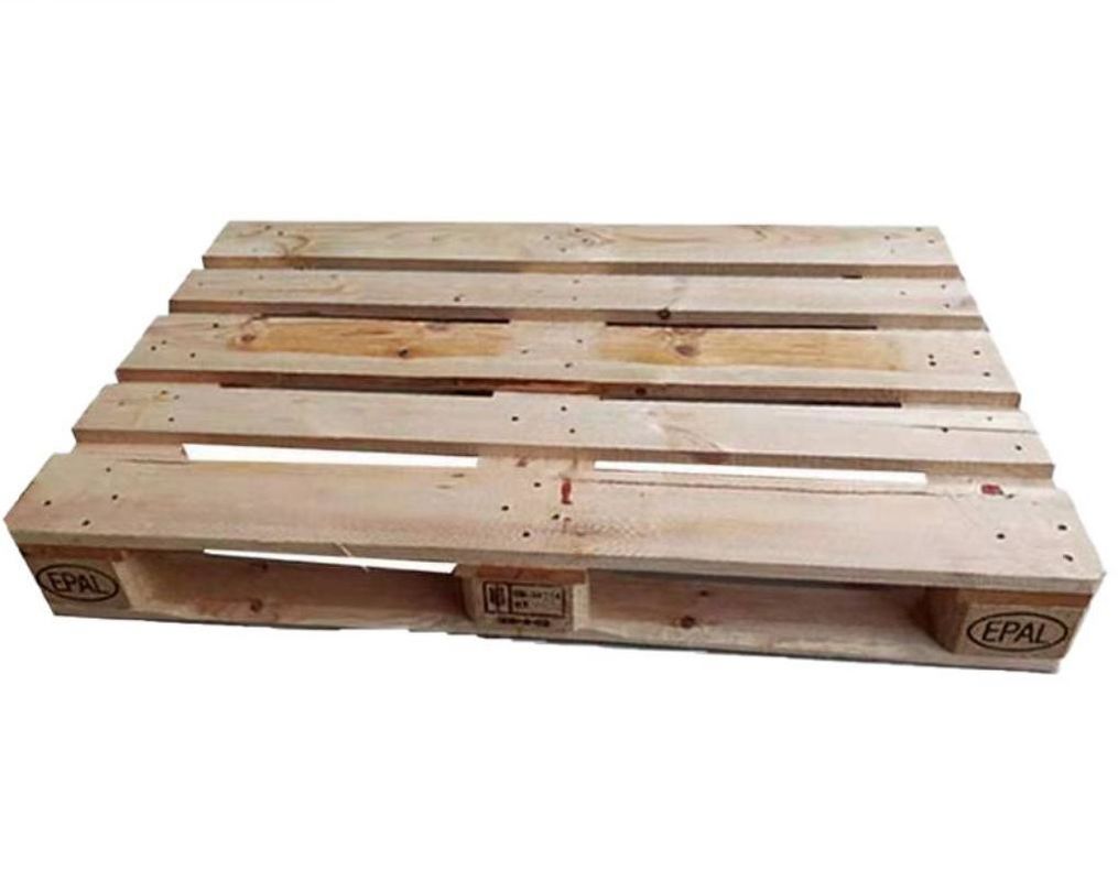 Logistica Immagazzinaggio Ispm Pallet termicamente trattati a quattro lati in forchetta Euro pallet in legno