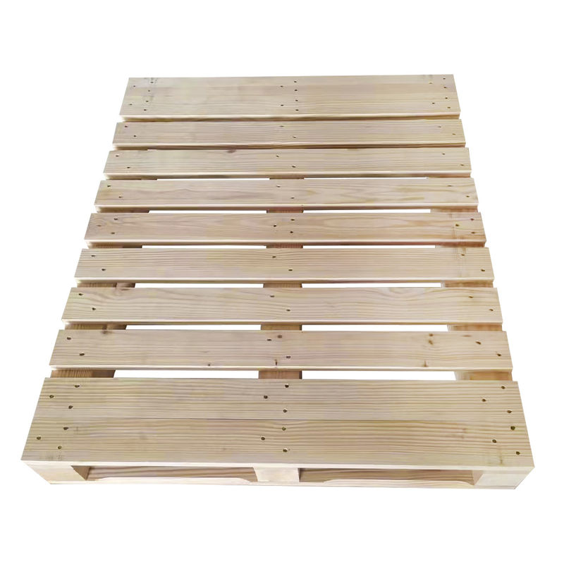 Stoccaggio in magazzino Palette a blocco a 4 vie rinforzate Palette di legno termiche durevoli