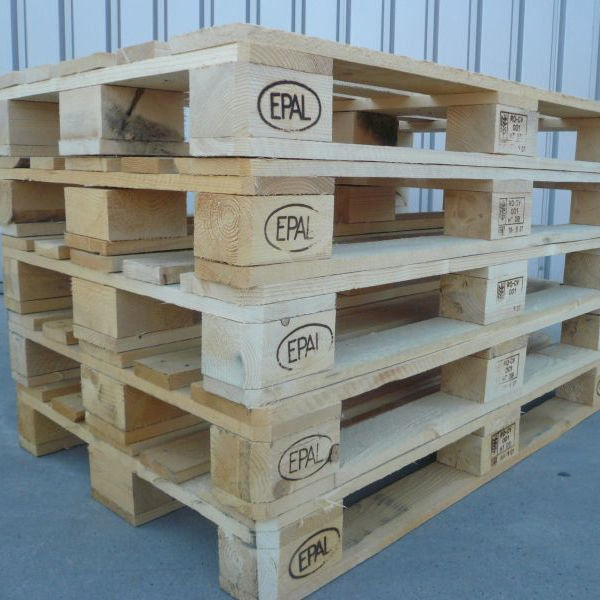 Europa Epal pallet in legno decorativo 1200X1000 Pino Epal pallet in legno