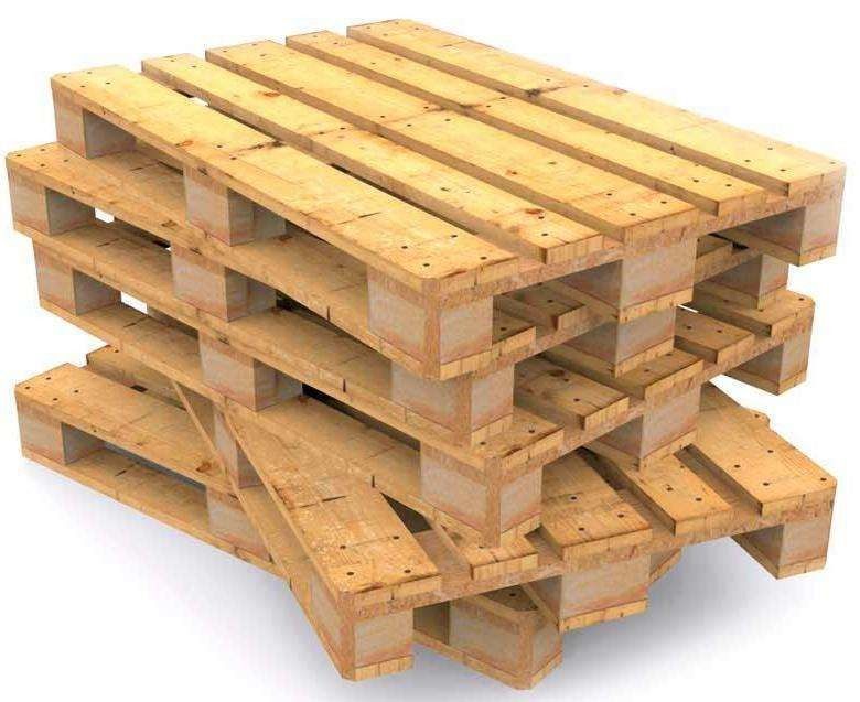 Europa Epal pallet in legno decorativo 1200X1000 Pino Epal pallet in legno