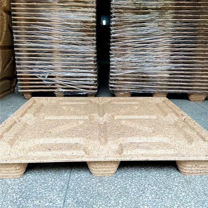 Fumigation Free Press Pallet in legno Euro Size Compress Pallet Modellato Pallet Tray
