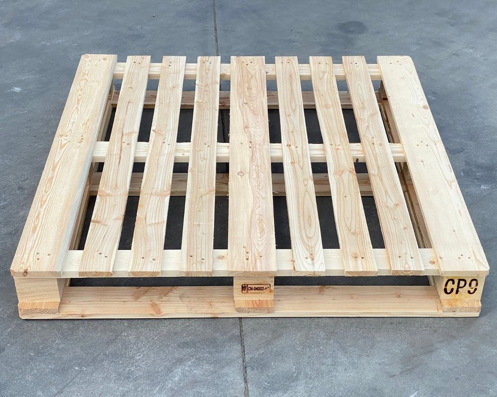 Fatturato delle merci Euro pallet Pallet di legno trattati termicamente per l'esportazione 4