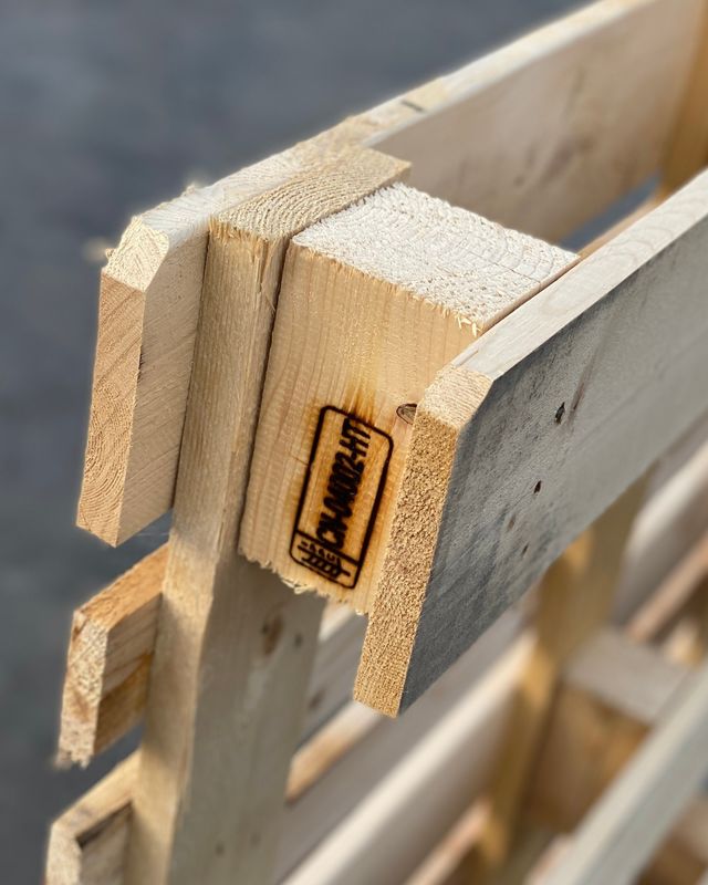 Fatturato delle merci Euro pallet Pallet di legno trattati termicamente per l'esportazione 4