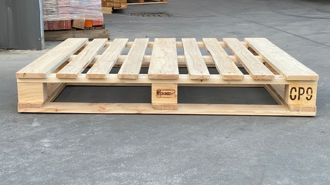 Fatturato delle merci Euro pallet Pallet di legno trattati termicamente per l'esportazione 4