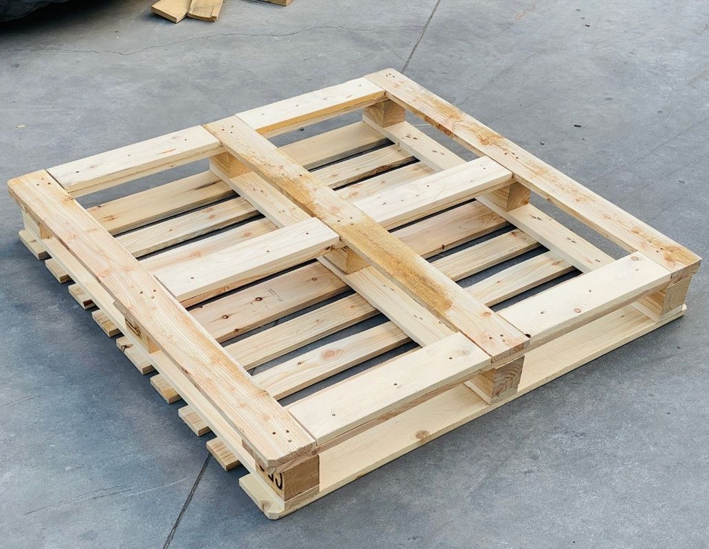 Fatturato delle merci Euro pallet Pallet di legno trattati termicamente per l'esportazione 4