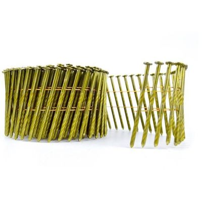 Buon prezzo 15 gradi di galvanizzazione spirale chiodo liscio torto vite spirale scaffale 3 4 spirale chiodi per il tetto in linea