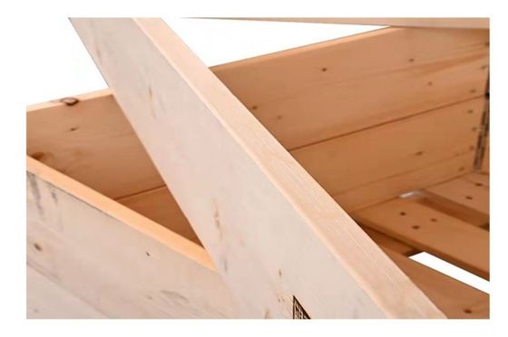 Buon prezzo Casse di legno trattate termicamente Casse di legno impilabili in linea