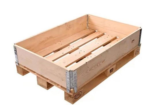 Buon prezzo Casse di pallet in legno di Epal Colletti in legno impilabili per pallet in linea