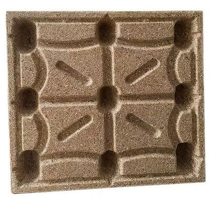 Buon prezzo 1100*1100 Pallet di legno stampato Fumigation Free Euro Pallet di legno Legno compresso in linea