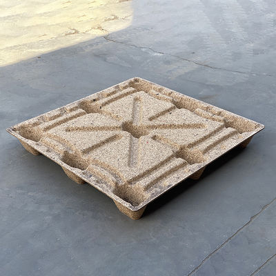 Buon prezzo Fabbrica di carrelli elevatori segatura di legno frammenti di legno compressi pallet stampato industriale in linea