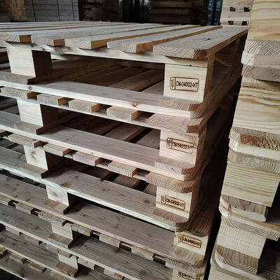 Buon prezzo Palette di legno standard a facciata singola a 4 vie con dimensioni personalizzate per carico industriale in linea
