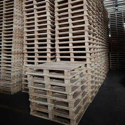 Buon prezzo Legno di pino massello EPAL Palette di legno standard con dimensioni personalizzate per il trasporto industriale in linea