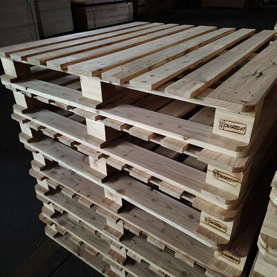 Buon prezzo Pallet di legno Euro a doppia faccia con ingresso a 4 vie e dimensioni personalizzate per la logistica e lo stoccaggio in linea