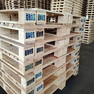 Buon prezzo Paletti in legno massello Prezzo economico OEM Trasporto Pacchetto in legno Palette logistiche in linea
